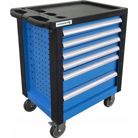 Högert Technik HOGERT WORKSHOP-SCHRANK MIT 6 SCHUBLADEN