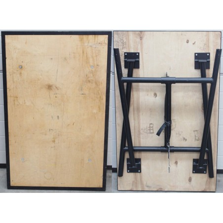 Rems Arbeitstisch Jumbo – Arbeitsplatte aus Buchen-Multiplex, 1100 × 700 × 26 mm, zusammenklappbar