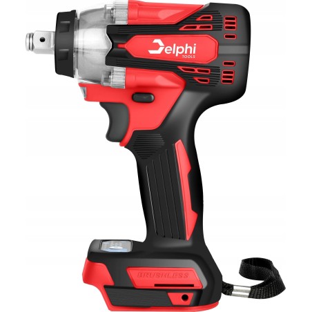 Delphi Schlagschrauber Akku-Schlagschrauber für Räder 20 V, 1/2", 2 Akkus