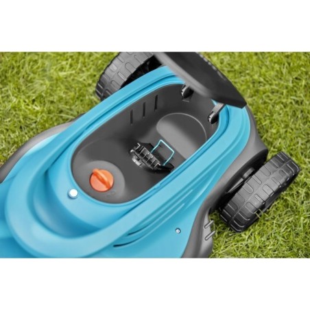 Akku-Rasenmäher Gardena GARDENA Cordless Lawnmower PowerMax 30/18V P4A solo, 18 V (schwarz/türkis, ohne Akku und Ladegerät)