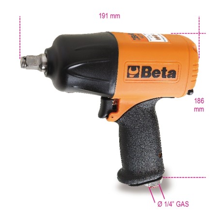 Beta Tools Schlagschrauber 1927P, 6,2 bar, 1/2"