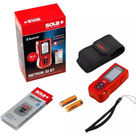 Laser-Entfernungsmesser Sola SOLA DALMIERZ METRON 30 BT