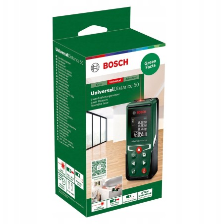 LASER-ENTFERNUNGSMESSER UNIVERSALDISTANCE 50