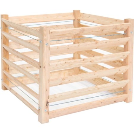 Westmann Westmann Komposter aus Lärchenholz Konni M Natura 100 x 100 x 80 cm