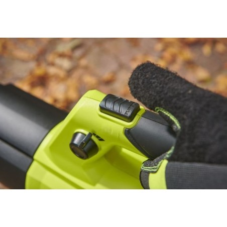 Akku-Laubbläser RYOBI ONE+ HP RY18BLXD-150, 18 V, 5,0 Ah, 12,7 m³/min, 193 km/h