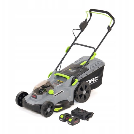 Akku-Rasenmäher LB40-43-2B40-S von NAC + 2 Akkus à 4 Ah + Doppel-Ladegerät