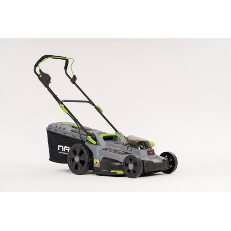 Akku-Rasenmäher LB40-43-2B40-S von NAC + 2 Akkus à 4 Ah + Doppel-Ladegerät