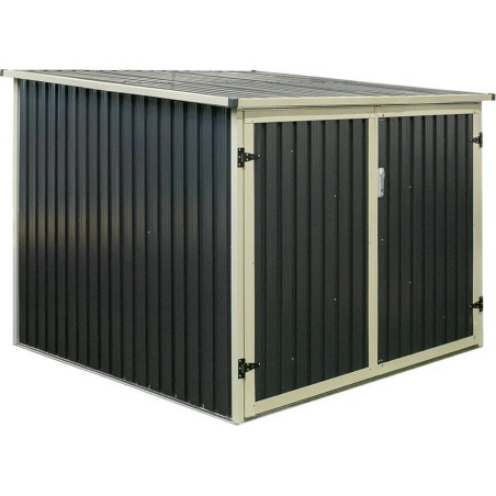 Westmann Westmann Gartenbox für Fahrradgarage Anthrazit 200 x 203 x 158 cm