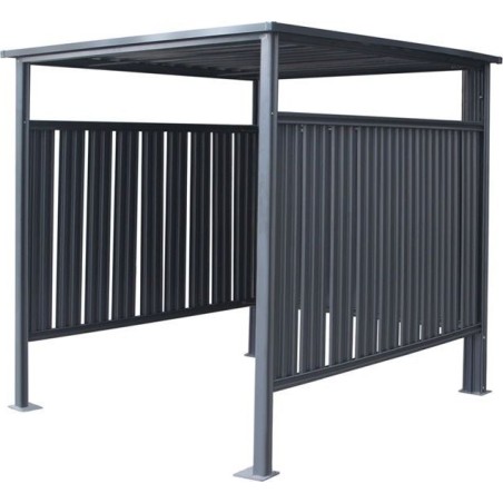 Westmann Westmann Stahl-Fahrradunterstand Anthrazit 203 x 180 x 210 cm