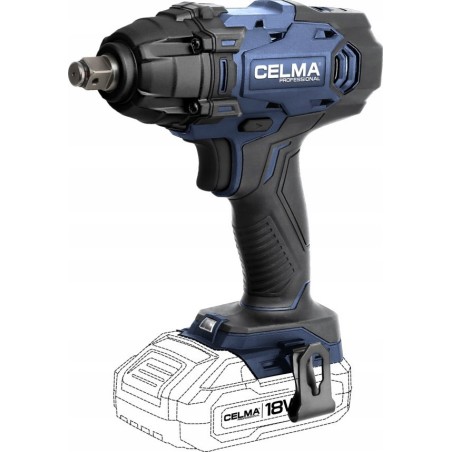 Celma WDK-Li 18OBS 18-V-Schlagschrauber 1/2"