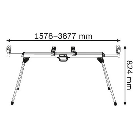 Bosch Arbeitstisch GTA 3800 Professional (0601B24000)