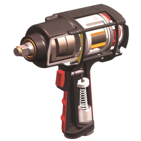 Yato YT-0953 Schlagschrauber 6,3 bar 1/2"