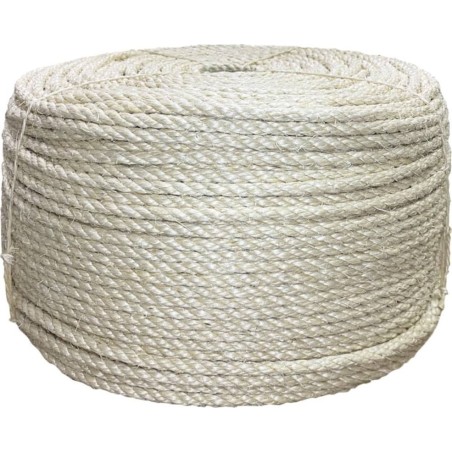vidaXL Seil, 100 % Sisal, 10 mm, 500 m