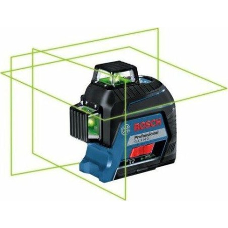 Bosch Flächenlaser GLL 3-80 G, grün, 120 m
