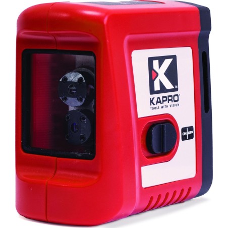 Kapro Prolaser 862 – selbstkalibrierender Kreuzlinien-Lasernivellier mit Magnet / rotem Strahl