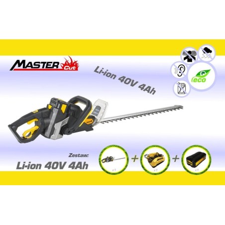MasterCut MASTERCUT TXZE40HT23 Akku-Heckenschere 40 V – Set