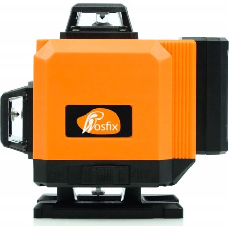 Rosfix LASER-Kreuzlinien-Wasserwaage 360 16L + Schutzbrille und Zielscheibe