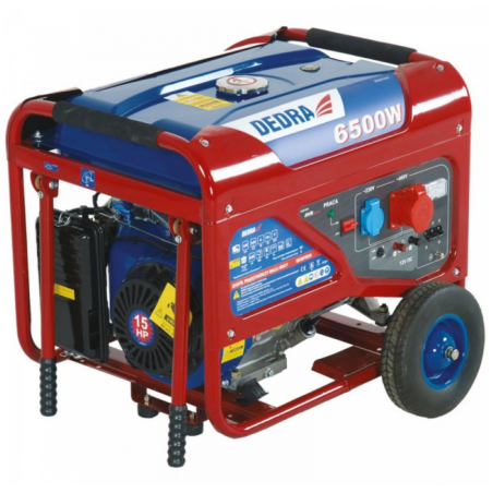 Dedra-Stromaggregat DEGB7503K, 6500 W, 3-phasig
