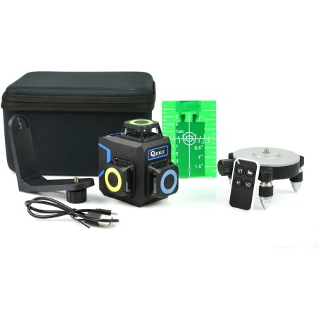 Selbstnivellierender 3D-Laser 360° mit 12 grünen Linien (8)