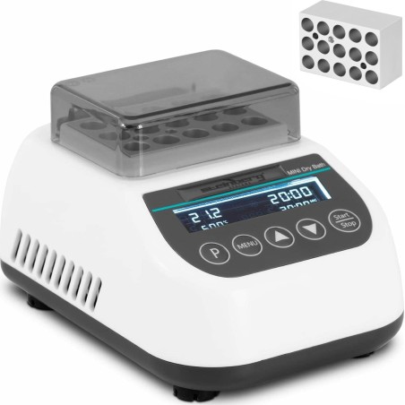 Steinberg Trockenbad mit Kühl- und Programmierfunktion 15–100 °C LED Trockenbad mit Kühl- und Programmierfunktion