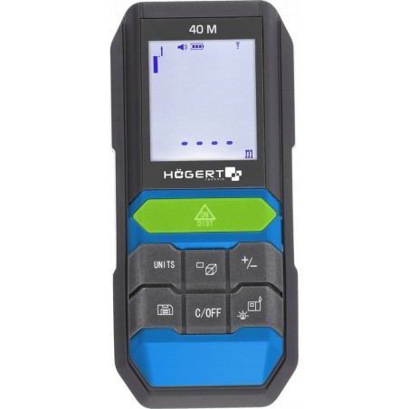 Laser-Entfernungsmesser von Högert Technik – Laser-Entfernungsmesser 40 m