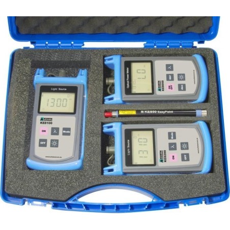 Kurth Kurth KE8083 Multi- und Singlemode-Messkoffer VFL