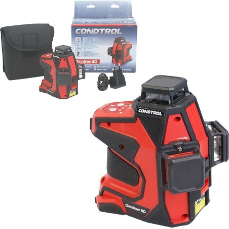 Condtrol Multi-Laser-Kreuzlinienlaser (3x360) Condtrol OMNILINER 3D 3x360 mit rotem Strahl