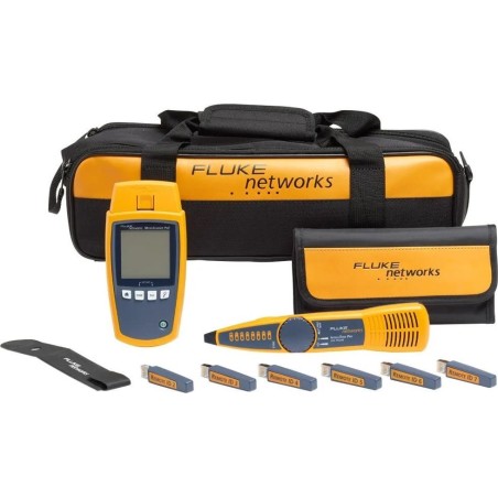 Fluke Networks FLUKE FL-MS-POE-KIT MicroScanner PoE-Kabelprüfungstester mit zusätzlichem Zubehör