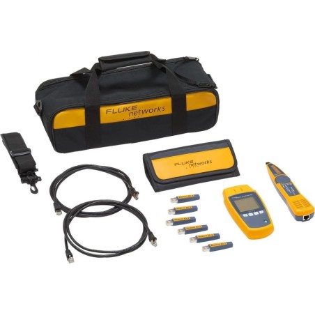 Fluke Networks FLUKE FL-MS-POE-KIT MicroScanner PoE-Kabelprüfungstester mit zusätzlichem Zubehör