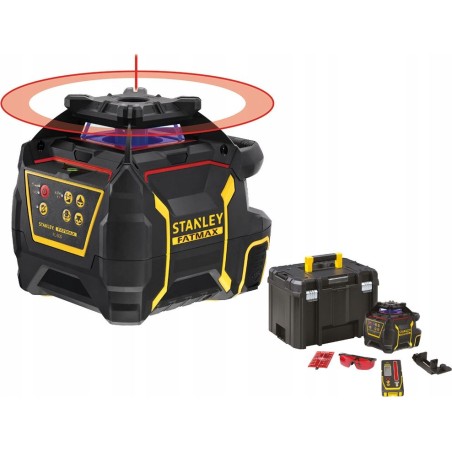 Stanley Laser-Nivelliergerät FM X600R, rot, 60 m