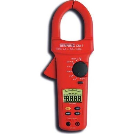 Benning Strommessgerät BENNING CM 7 mit Zangen und Zubehör