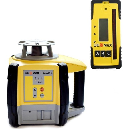 GeoMax Laser-Nivelliergerät GeoMax Zone 20H mit Empfänger GeoMax ZRP105 Pro