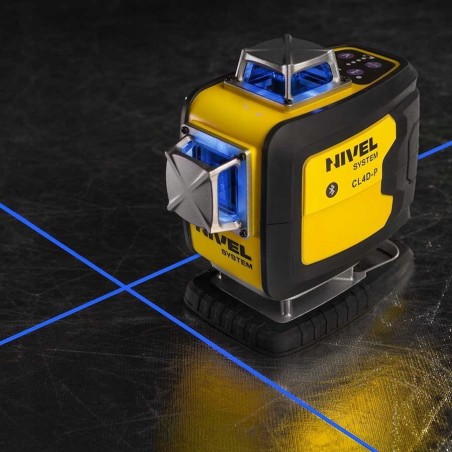 Grüner Kreuzlinienlaser CL4D-G, NIVEL Laser-Wasserwaage, 360°-Laser