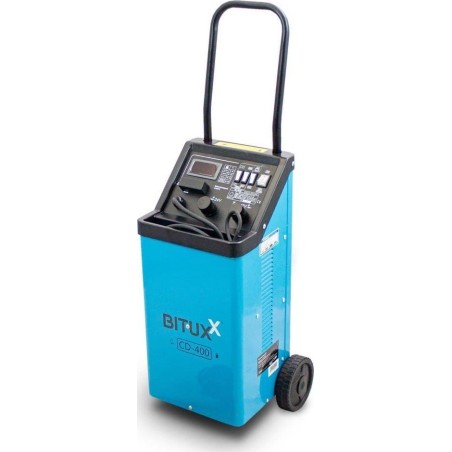 Bituxx Akku-Ladegerät mit Starthilfe 12/24 V