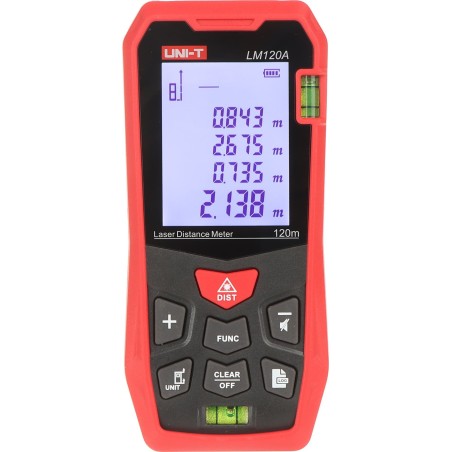 Laser-Entfernungsmesser Unit LASER-ENTFERNUNGSMESSER LM-120A UNI-T