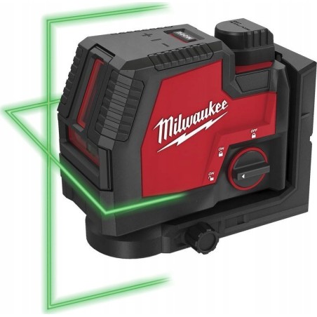 Milwaukee MILWAUKEE.CROSS CROSS LASER L4CLL-301C 30 m GRÜN BATTERIE USB