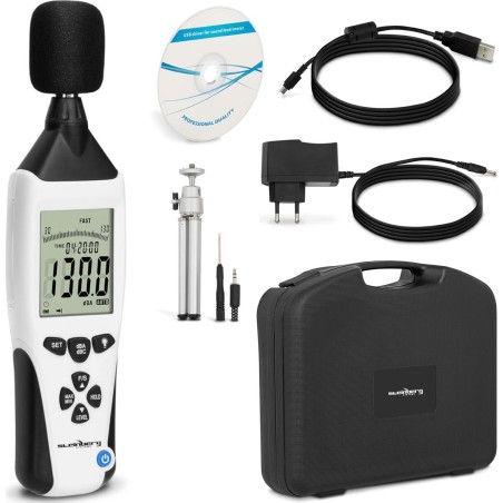 Steinberg Digitaler Schallpegelmesser 30–130 dB Digitaler Schallpegelmesser 30–130 dB