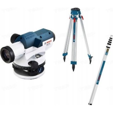 Bosch Professional Optische Wasserwaage BOSCH Professional GOL 26 D, CC BT160, GR500, 0601068002, UZS