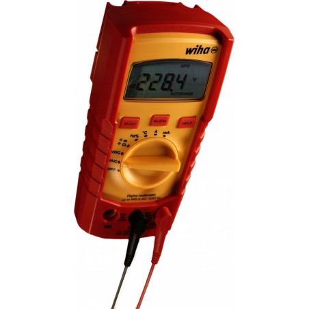 Wiha Wiha Digitalmultimeter bis 600 V AC, CAT IV 45218