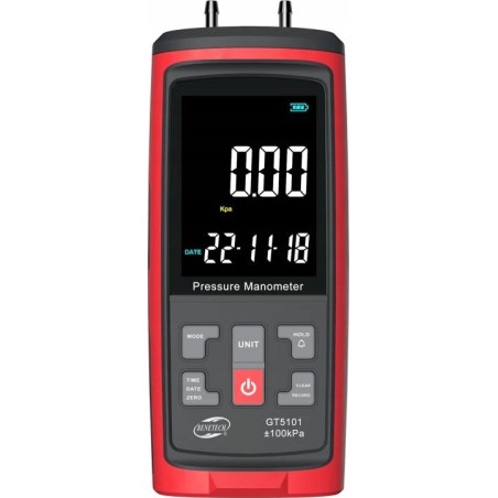 Differenzdruckmesser Druckmessgerät Unterdruckprüfer PC-Anwendung 1 bar