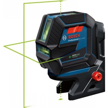 Bosch Kreuzlinienlaser GCL 2-50 G, grün, 15 m