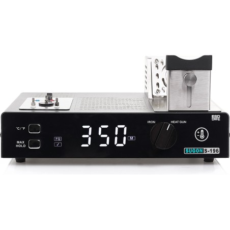 Sugon S-196 Messgerät, Temperaturkalibrator für Messspitzen, Hot-Air-Tester von Techrebal