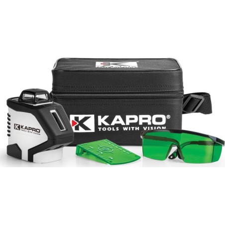 Shark Kapro Laser-Entfernungsmesser, grün, 360 Grad