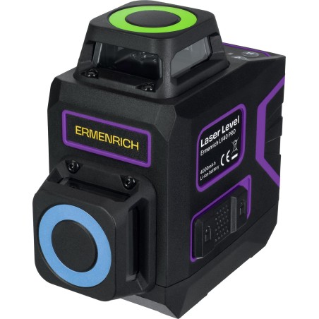 Ermenrich LV40 PRO Laser-Nivelliergerät, violett