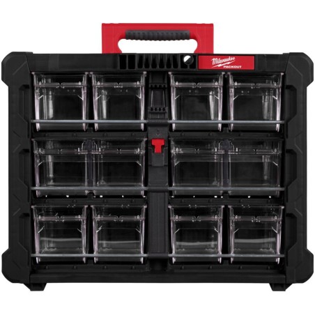 MILWAUKEE PACKOUT ORGANIZER LARGE MIT ABNEHMBAREN BEHÄLTERN