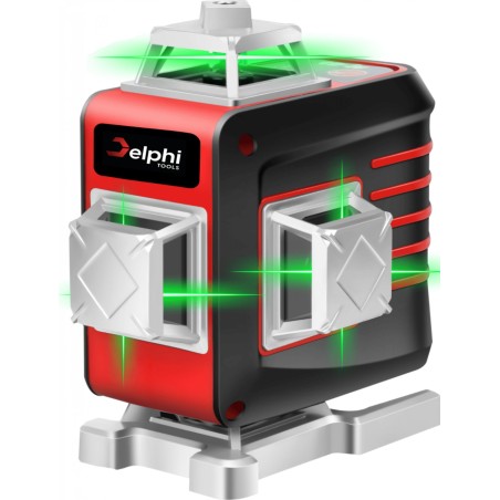 Delphi Tools 16-Linien-Kreuzlaser, 360°-Laserwasserwaage, 4D-Selbstnivellierung