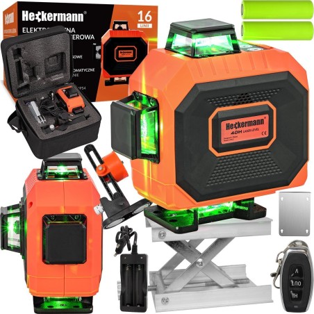 Heckermann Laser-Wasserwaage Heckermann 16 Linien 4DH NEU