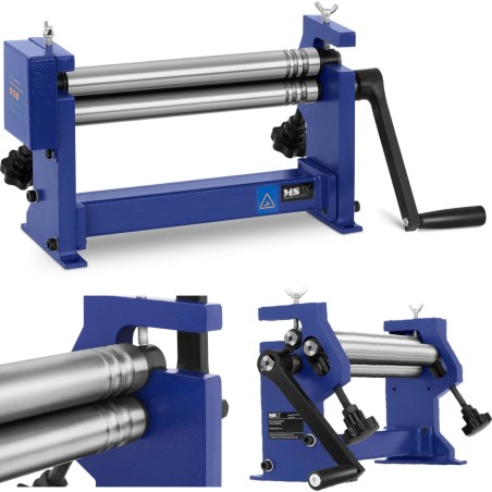 MSW Handbetätigte Blechwalz- und Rollmaschine 310 x 1 mm Handbetätigte Blechwalz- und Rollmaschine 310 x 1 mm