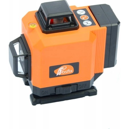 Rosfix ROSFIX LASER-Kreuzlaser mit 360°-Ausrichtung, 16 m Reichweite, Messstab 350 mm