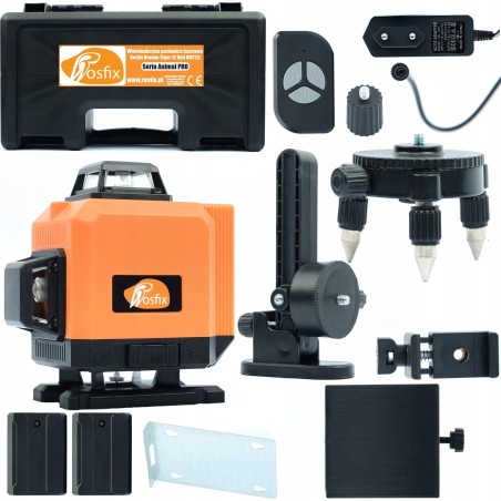 Rosfix 360°-Laser-Wasserwaage ROSFIX ORANGE TIGER